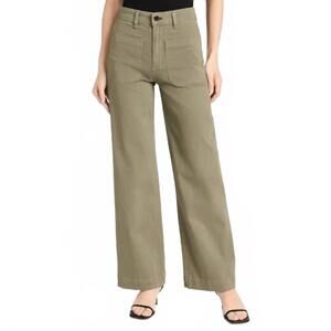 NEW ASKK NY sailor twill pants in light olive